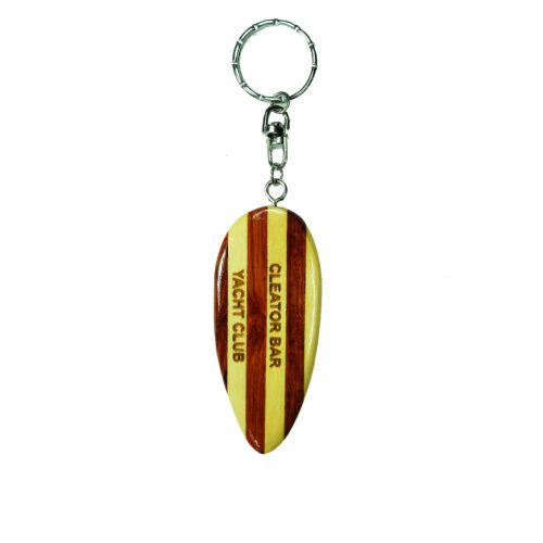 Cleator Bar Yatch Club Intarsia Keychain - IntarsiaCrafts