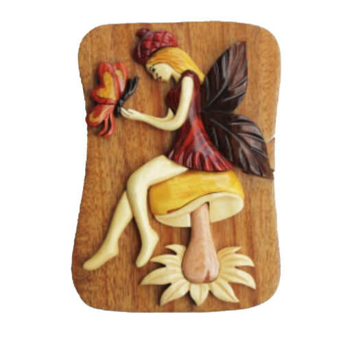 Fairy Intarsia Puzzle Box - IntarsiaCrafts