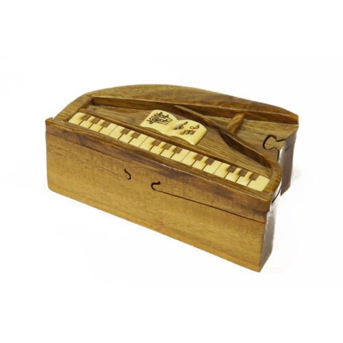 Intarsiacrafts - piano intarsia puzzle box 3