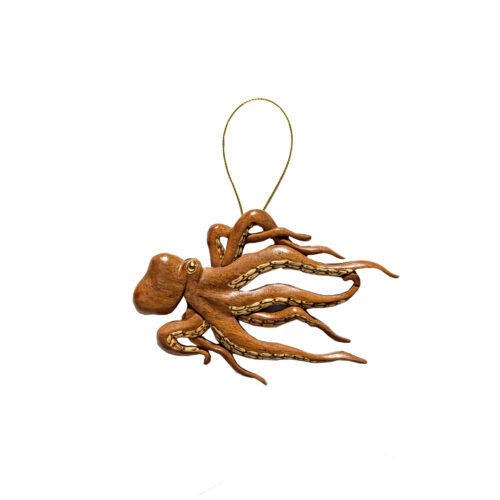 Stunning Octopus Intarsia Magnet