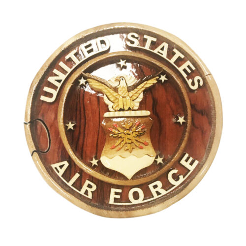 US Airforce Intarsia Puzzle Box