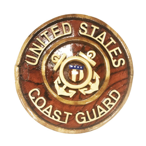 Coast Guard Intarsia Puzzle Box