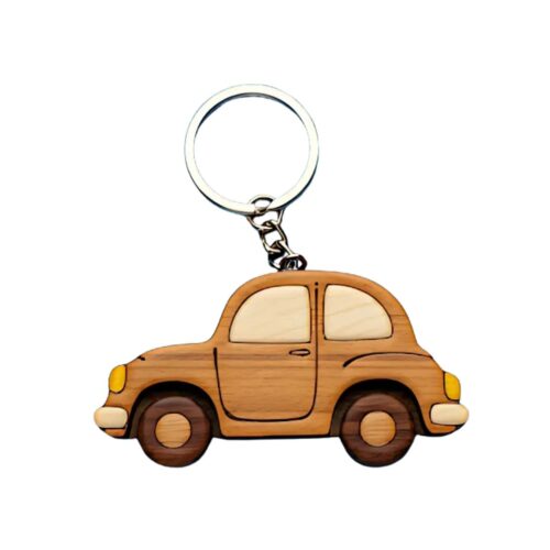 wooden car keychain wholesale 2